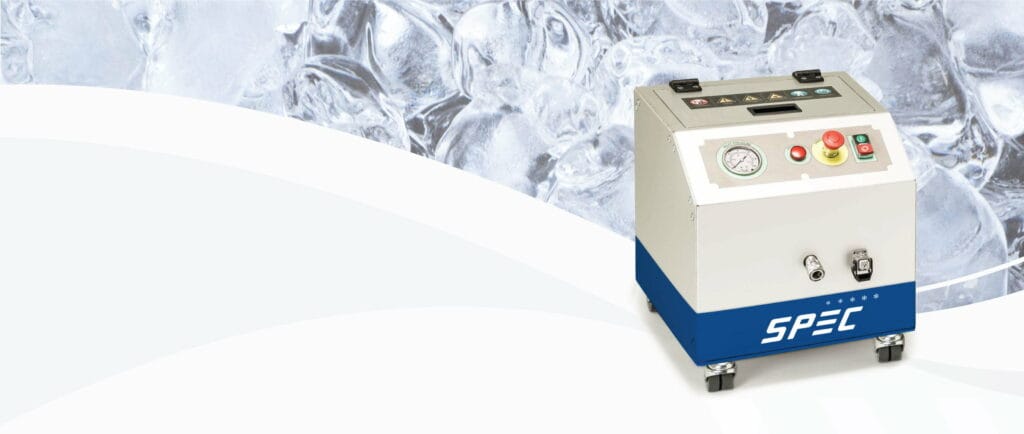 can dry ice clean electric components
